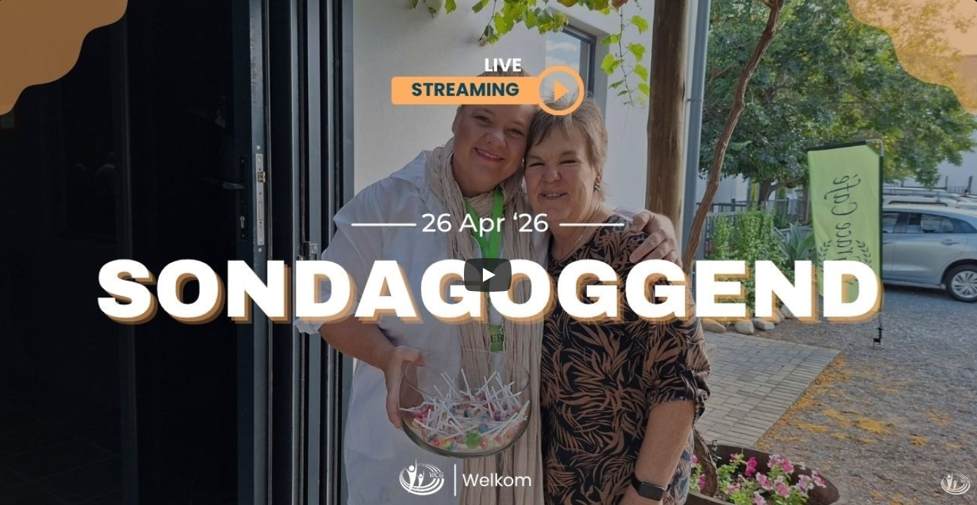 Sondagoggenddiens | 26 April 2026 | Worcester Christen Gemeente 