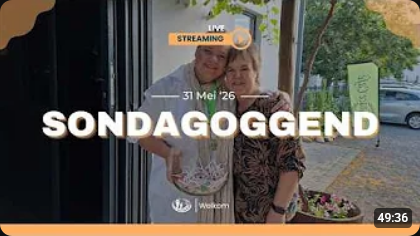 (Live): Sondagoggenddiens | 31 Mei 2026 | Worcester Christen Gemeente