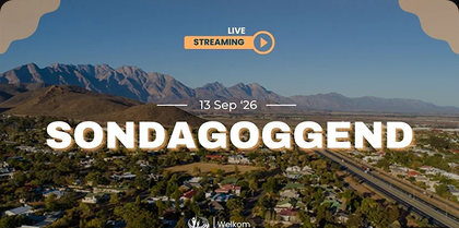 Sondagoggenddiens | 13 September 2026 | Worcester Christen Gemeente